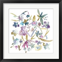 Framed 'Concord Florals II' border=