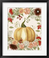 Framed 'Red Autumn I' border=