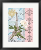 La Vie en Rose I Framed Print