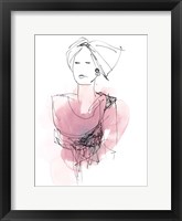 Fashion Splash V Framed Print