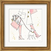 Framed 'Fashion Feet I' border=