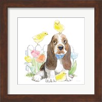 Framed Easter Pups V