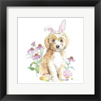 Framed Easter Pups IV