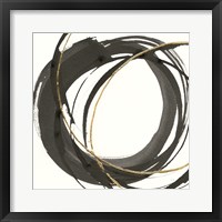 Framed Gilded Enso I