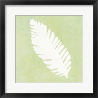 Tropical Fun Palms Silhouette IV Framed Print