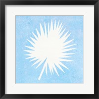 Framed 'Tropical Fun Palms Silhouette III' border=