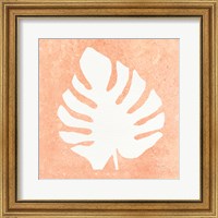 Framed 'Tropical Fun Palms Silhouette II' border=