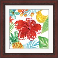 Framed 'Tropicana V' border=