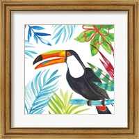 Framed 'Tropicana II' border=