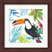 Framed 'Tropicana II' border=