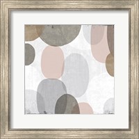 Framed 'Pastel Drips II' border=