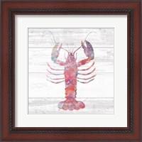 Framed 'Ocean Life II' border=