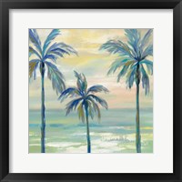 Framed Marine Layer Palms Crop