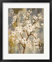 Framed 'Neutral Branches I Crop' border=