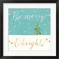 Framed 'Underlined Christmas II' border=