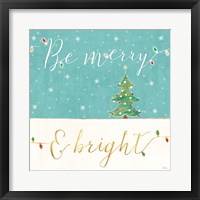 Underlined Christmas II Framed Print