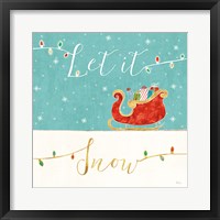 Underlined Christmas IV Framed Print