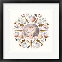 Framed Ocean Mandala I