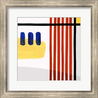 Framed 'Lines II' border=