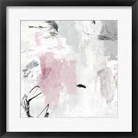 Gray Pink II Framed Print