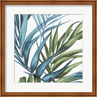 Framed 'Palm Leaves II' border=