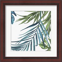 Framed 'Palm Leaves III' border=