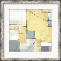 Framed 'Golden Abstract II' border=