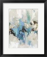 Blue Silver I Framed Print