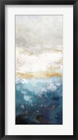 Water Gold I Framed Print