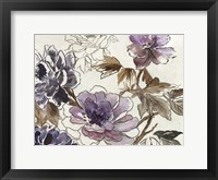 Plum Floral II Framed Print