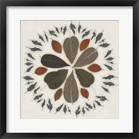 Framed 'Leaf Pattern II' border=