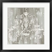 Framed Crystal Chandelier