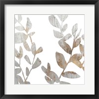 Marble Foliage I Framed Print