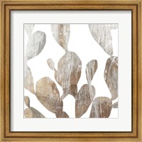 Framed 'Marble Foliage II' border=