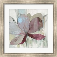 Framed 'Drippy Floral I' border=