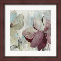 Framed 'Drippy Floral II' border=