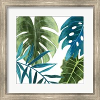 Framed Tropical Leaves I