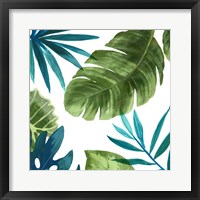 Tropical Leaves II Framed Print