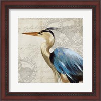 Framed 'Heron II' border=