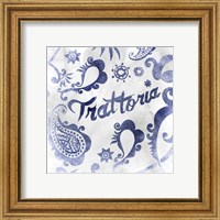 Framed 'Trattoria' border=