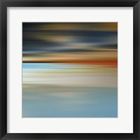 Framed 'Blurred Landscape II' border=