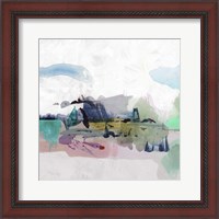 Framed 'Palette Landscape I' border=