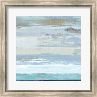 Framed 'Sea Shore I' border=