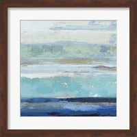 Framed 'Sea Shore II' border=