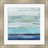 Framed 'Sea Shore II' border=