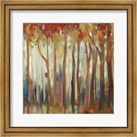 Framed 'Marble Forest II' border=