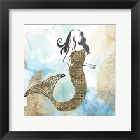 Mermaid I Framed Print