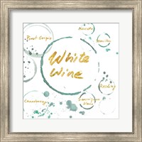 Framed 'White Wine Gold' border=