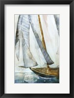 Framed Sailboat Blues I