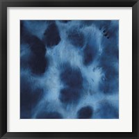 Framed 'Indigo Dye VII' border=